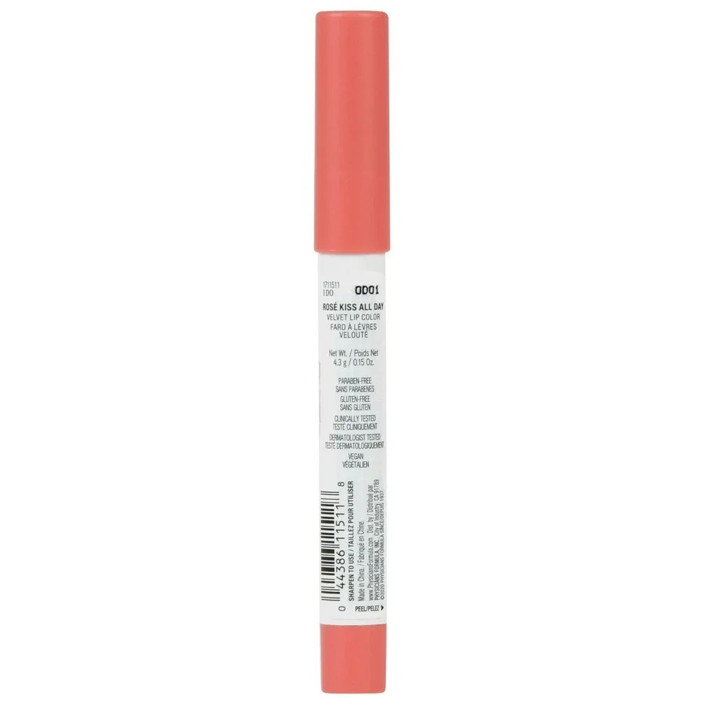 3X Physicians Formula Rose Kiss All Day Velvet Lip Color Rose All Day
